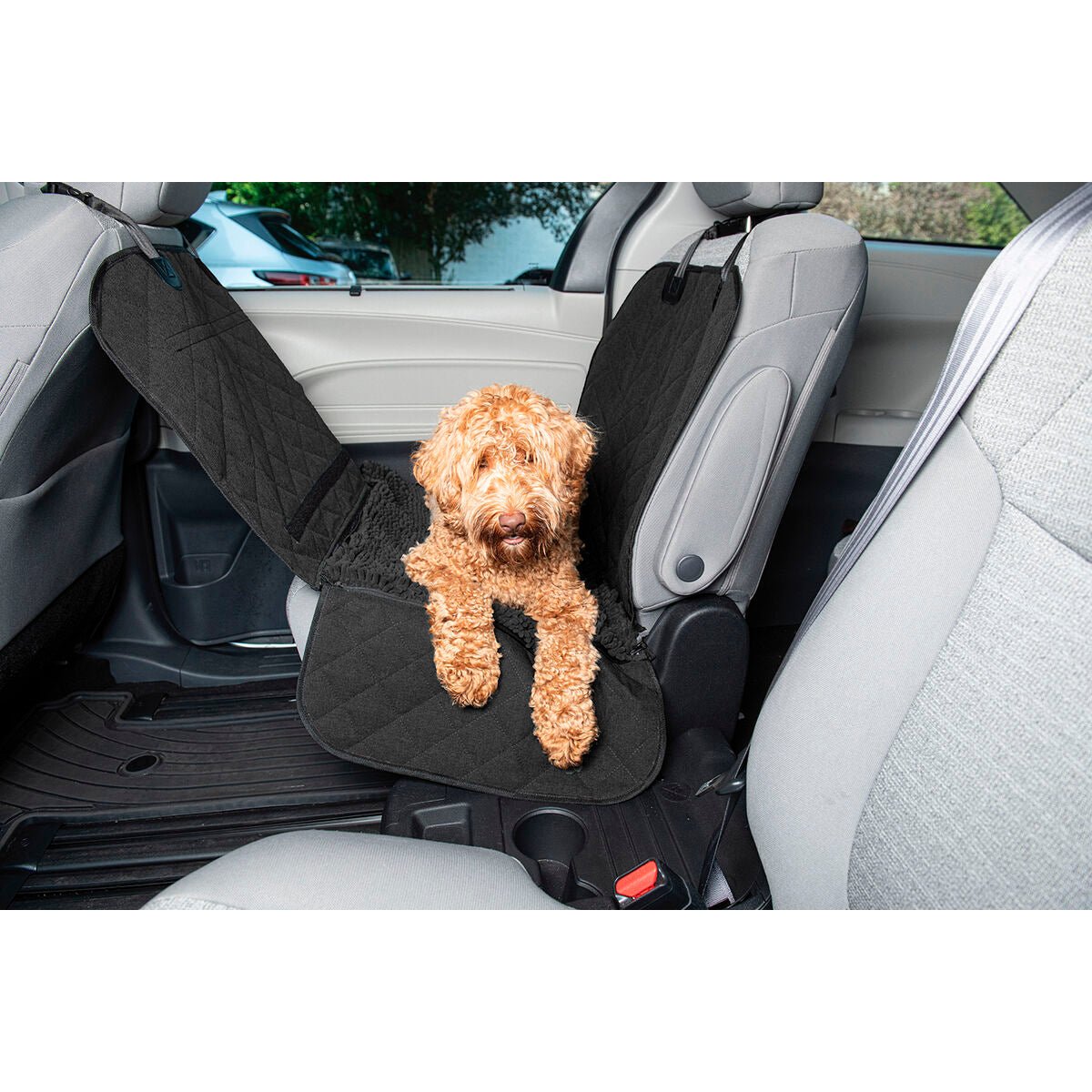 Individual protective car seat cover Dog Gone Smart 112 x 89 cm Black Plastic