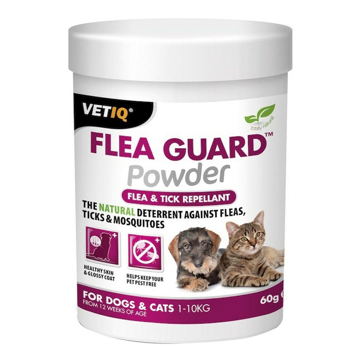 Insect control Planet Line Flea Guard Powder Dogs Cats (60 g)