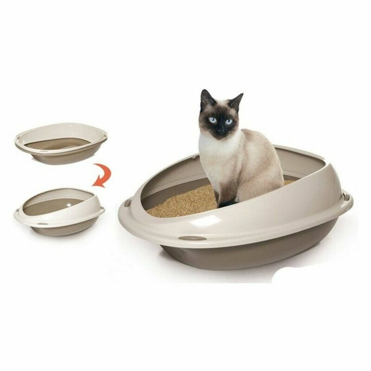 Cat box Georplast GP10533 57 x 40 x 19 cm (7 number) (57 cm)