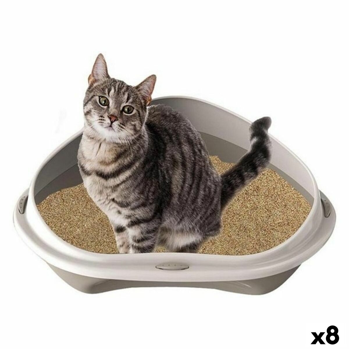 Cat box Georplast GP10536 58 x 48 x 20.5 cm (8 number)