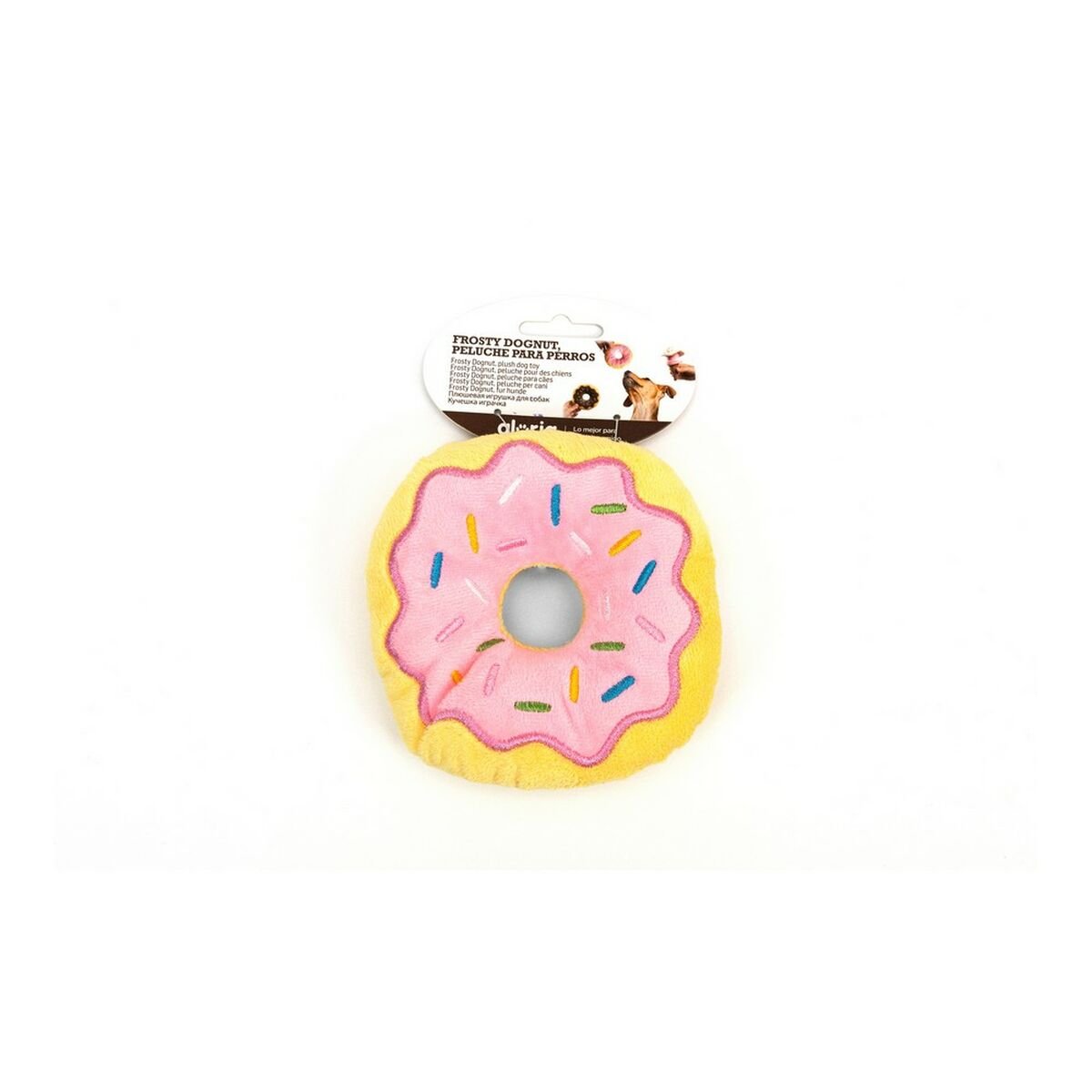 Soft toy for dogs Gloria Frosty Donut Pink