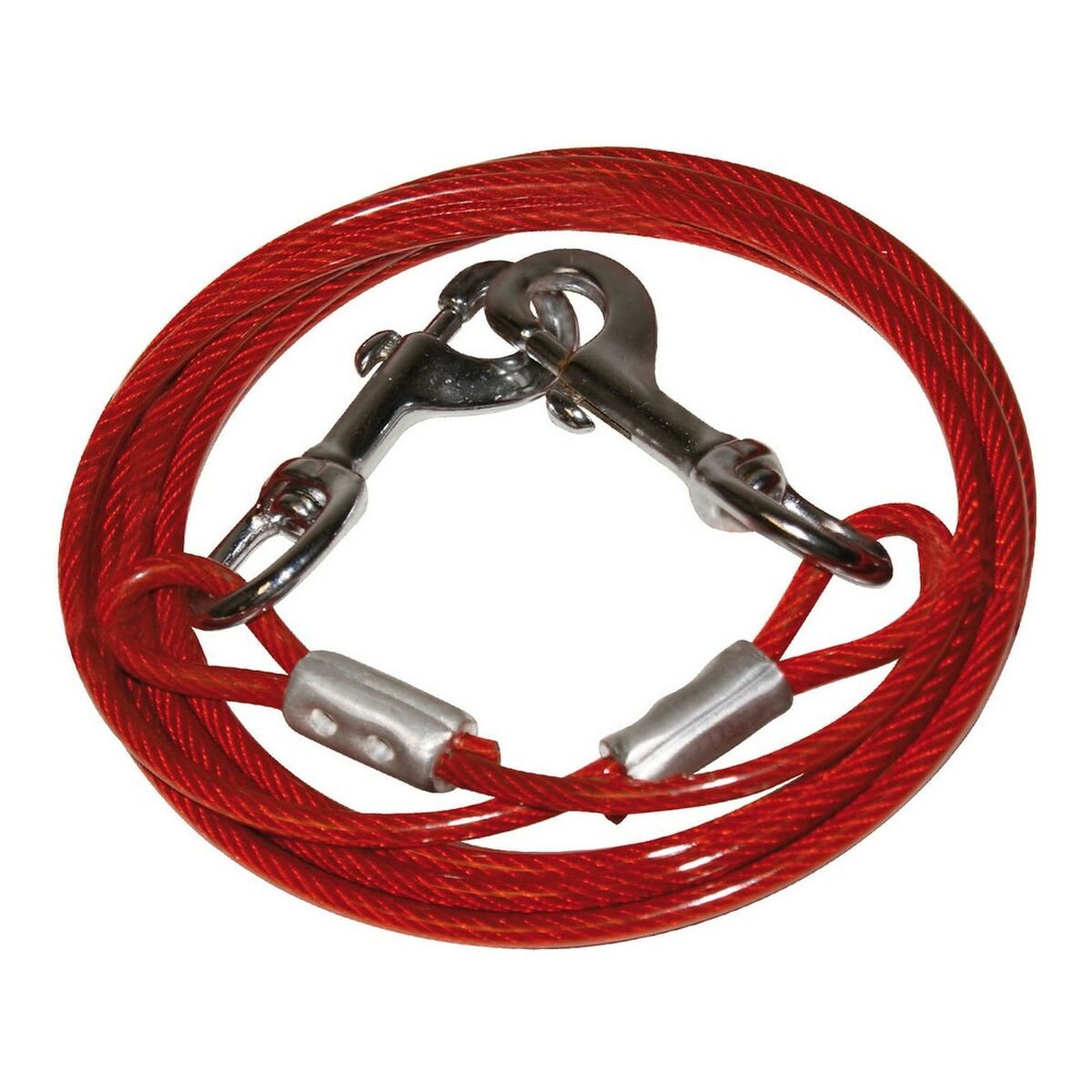 Training leash Gloria Red 3m