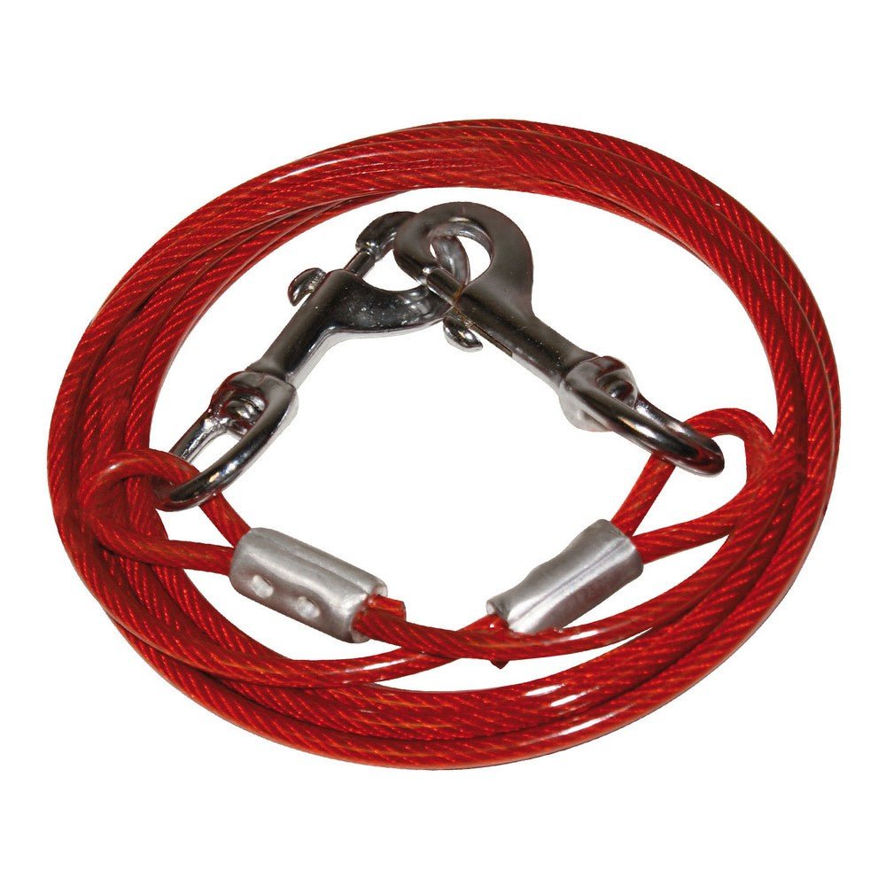 Training leash Gloria Red 4.5m