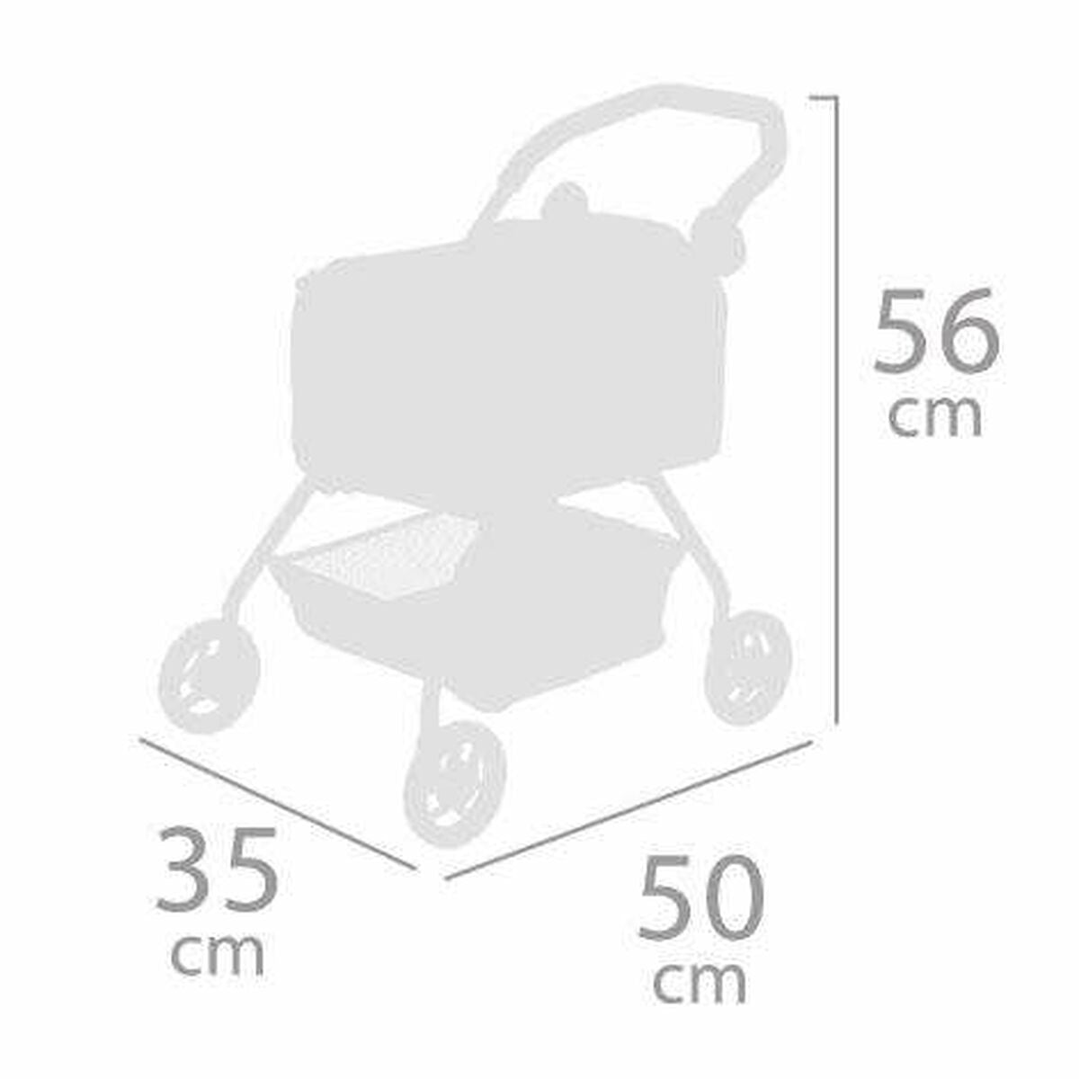 Pet cart Decuevas Sweet Barn 35 x 50 x 56 cm - Decuevas | Valpoteket