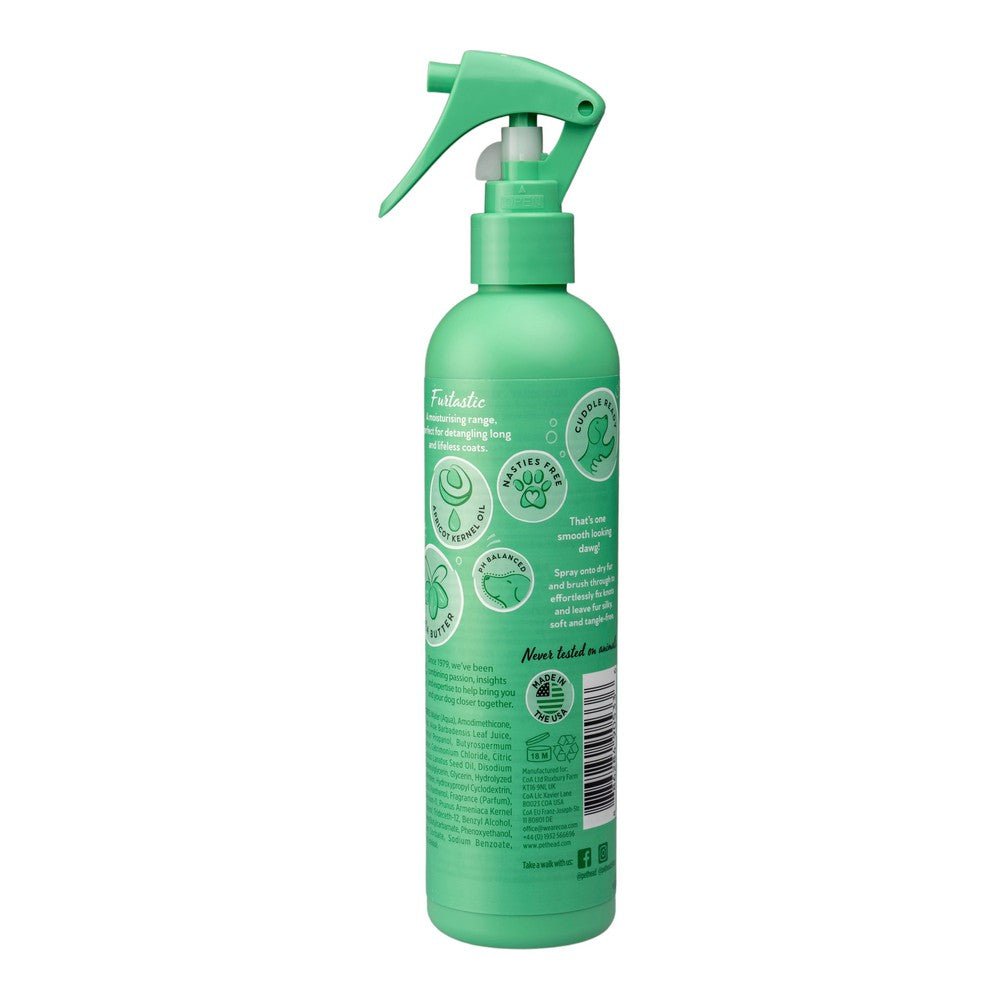 Plattande spray Pet Head Furtastic Hund Vattenmelon Detangler (300 ml) - Pet Head | Valpoteket