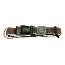 Reflexhalsband hund Hunter Hilo Plus brun L - Hunter | Valpoteket