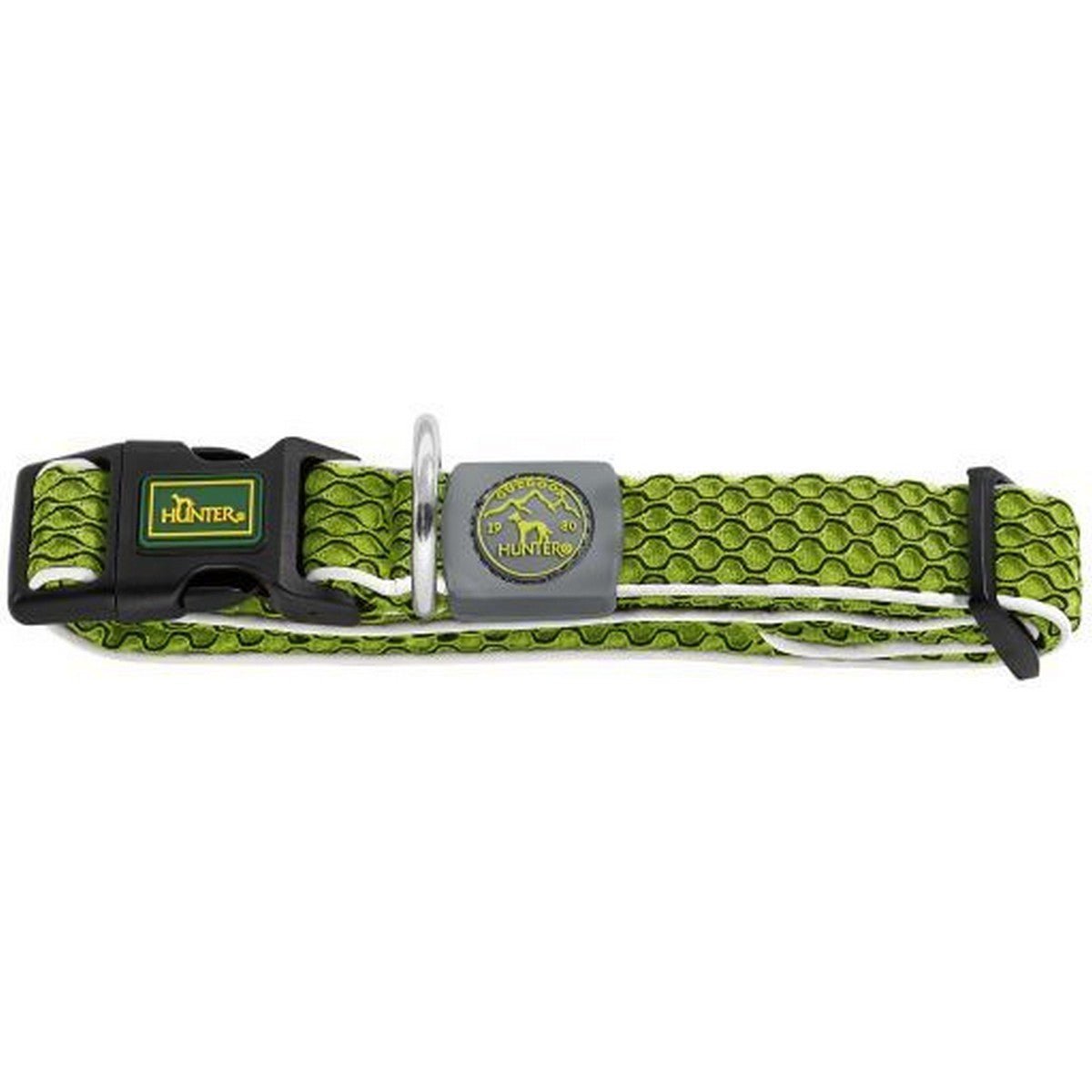 Reflexhalsband hund Hunter Hilo Plus grön L - Hunter | Valpoteket