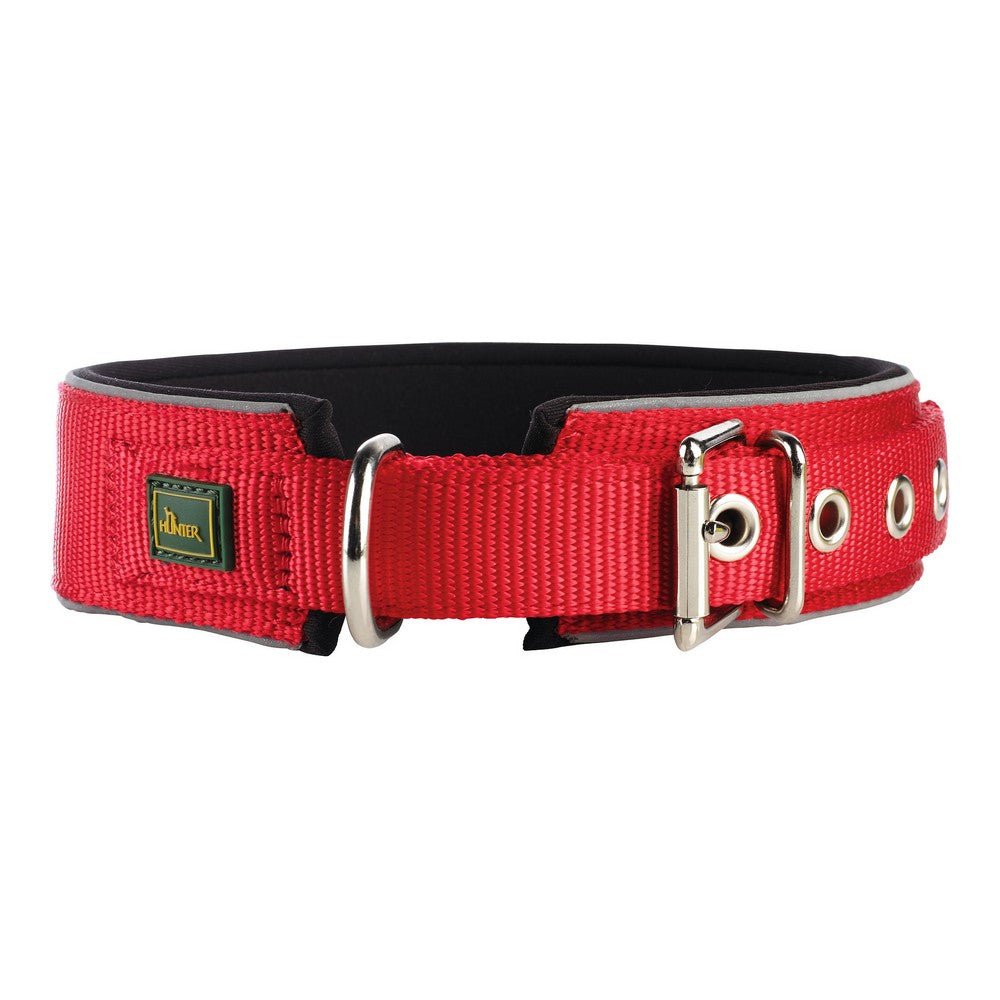 Reflexhalsband hund Hunter Röd (39-46 cm) - Hunter | Valpoteket