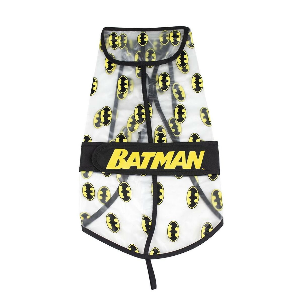 Raincoat for dogs Batman Transparent Black M