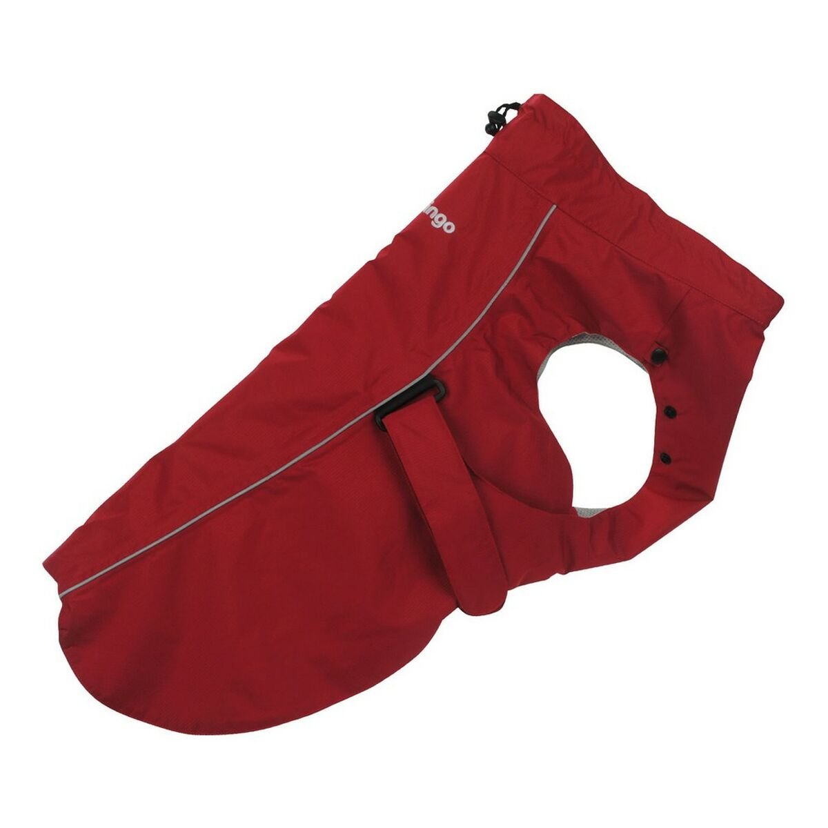 Raincoat for dogs Red Dingo Perfect Fit 45cm Red