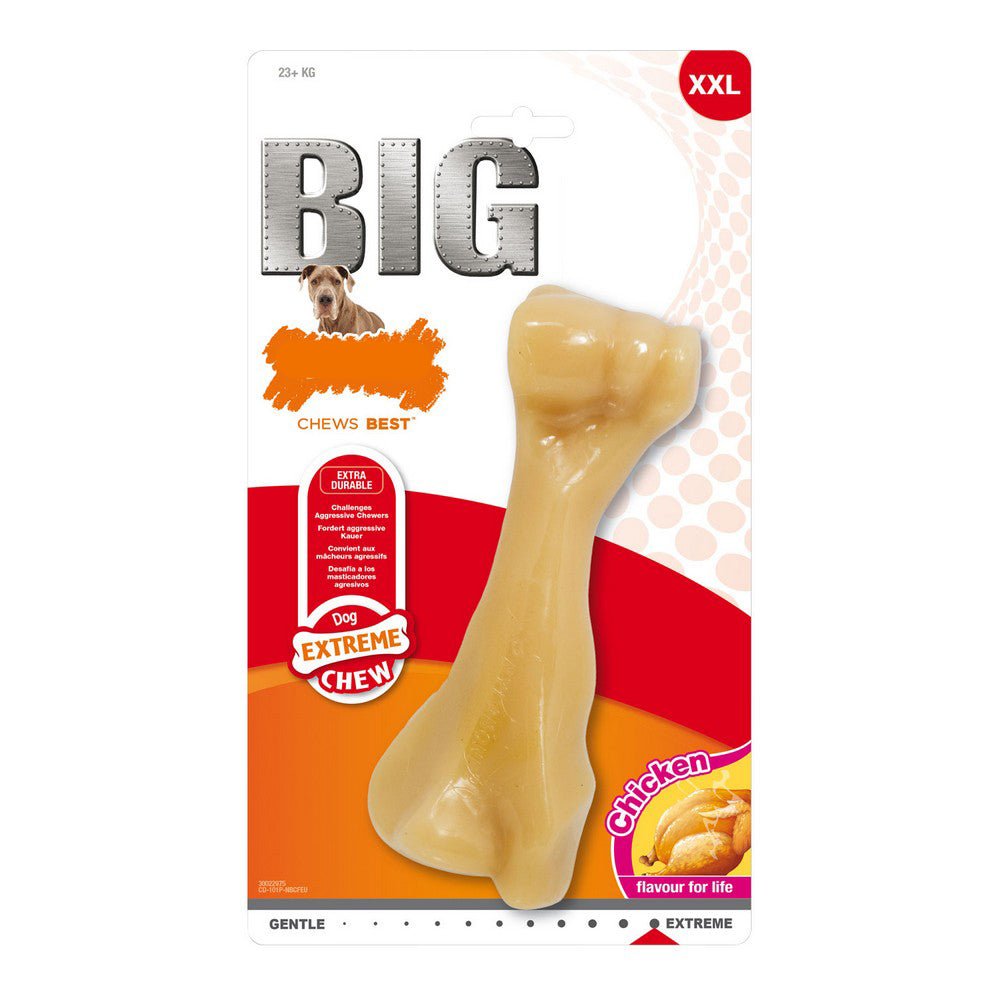 Tuggleksak för hundar Nylabone Extreme Chew Big Nylon Nötkött