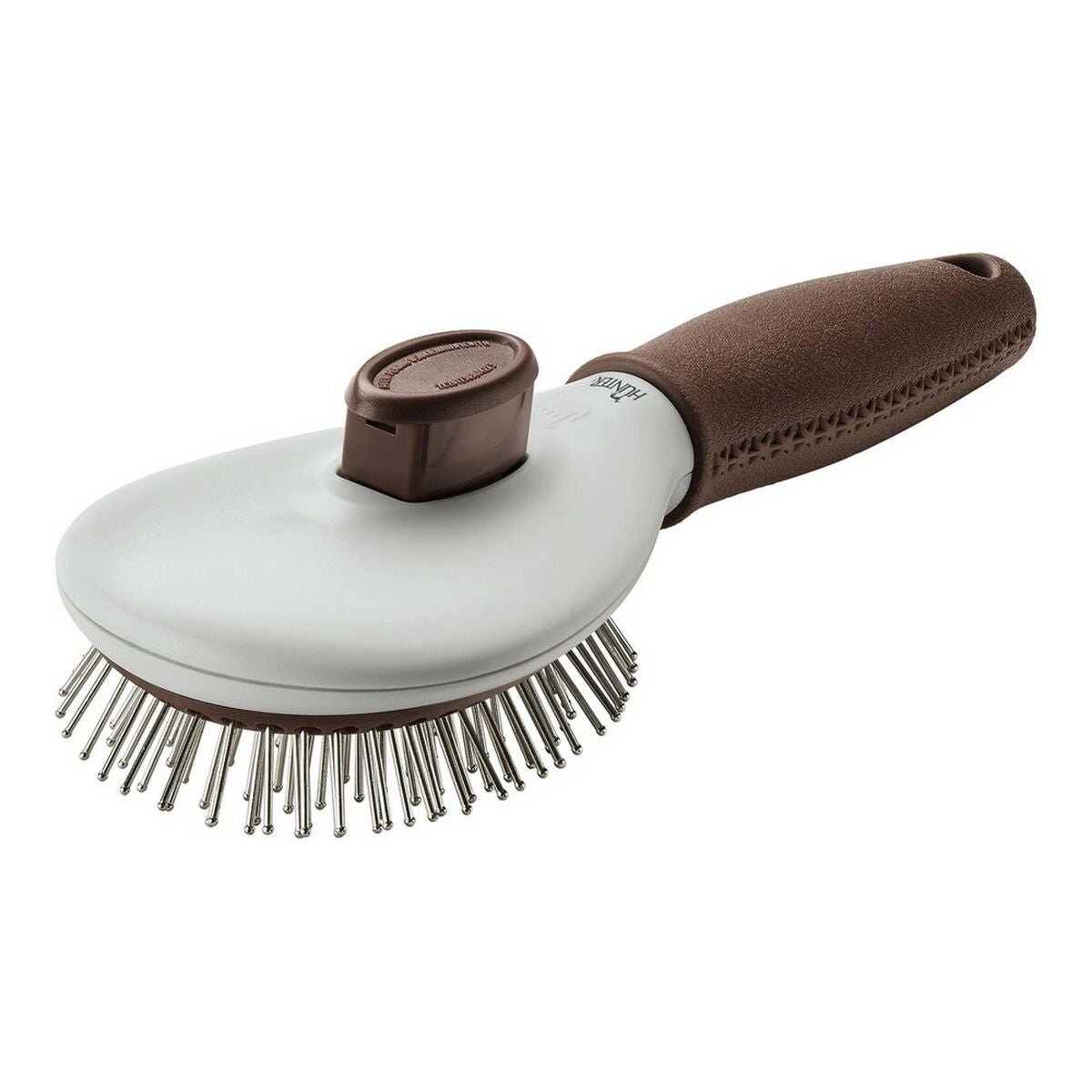 Investigation Brush | Self-cleaning &amp; removes dead undercoat hair | L