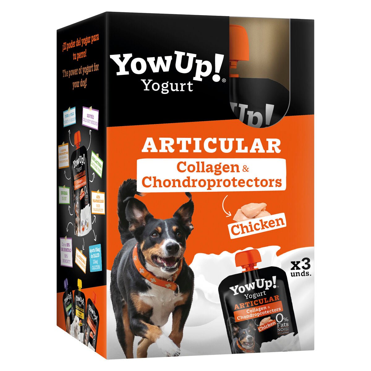 Wet food YowUp Collagen + Chondroprotectors Chicken 3 quantity 3 x 115 g