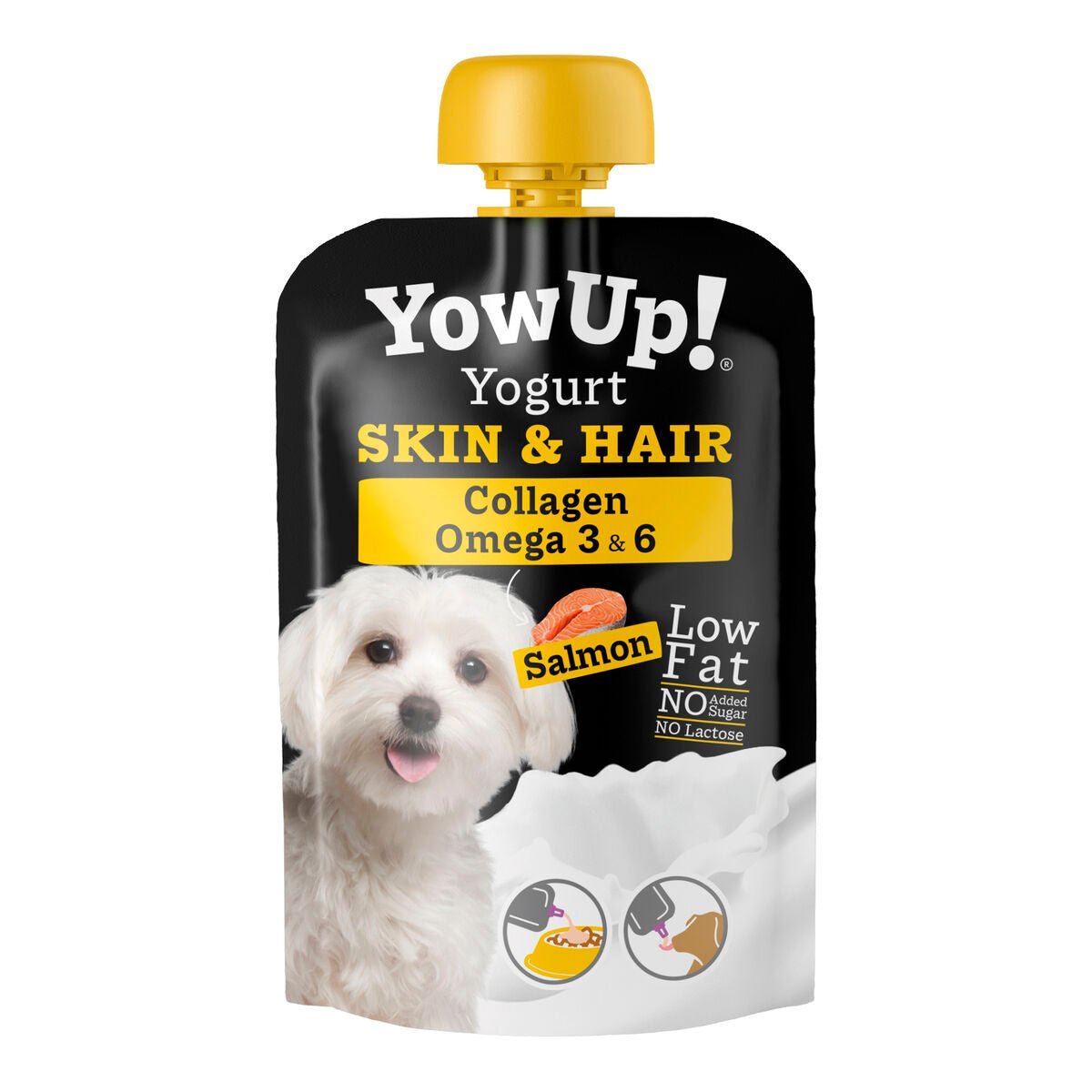 Wet food YowUp Skin and Hair Salmon 3 quantity 3 x 115 g