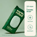 Våtservetter Earth Rated 100 antal - Earth Rated | Valpoteket